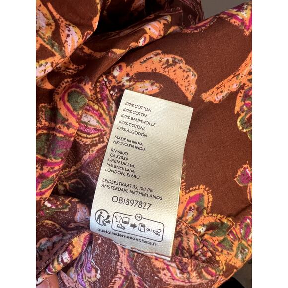 Free People Floral Bluebell Maxi Dress Size XS Women's - Picture 8 of 10